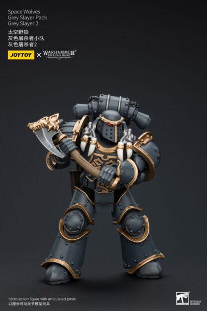 Warhammer The Horus Heresy Actionfigur 1/18 Space Wolves Grey Slayer Pack Grey Slayer 2 12 cm – Bild 6