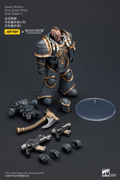 Warhammer The Horus Heresy Actionfigur 1/18 Space Wolves Grey Slayer Pack Grey Slayer 2 12 cm – Bild 8