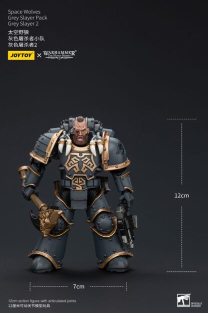Warhammer The Horus Heresy Actionfigur 1/18 Space Wolves Grey Slayer Pack Grey Slayer 2 12 cm – Bild 9