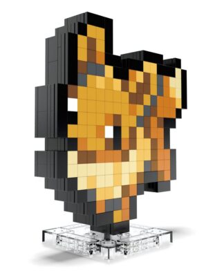 Pokémon MEGA Bauset Evoli Pixel Art