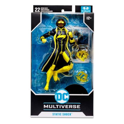 DC Multiverse Actionfigur Static Shock (New 52) 18 cm - Beschädigte Verpackung – Bild 8