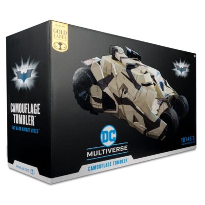 DC Multiverse Fahrzeug Tumbler Camouflage (The Dark Knight Rises) (Gold Label) 45 cm – Bild 12