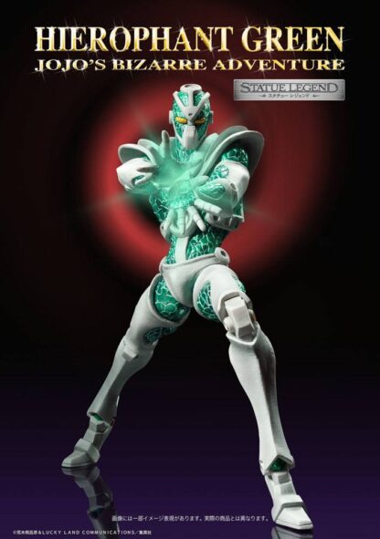 JoJo's Bizarre Adventure Part3 Statue Legend PVC Statue Hierophant Green 14 cm – Bild 4
