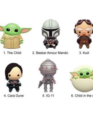 Star Wars: The Mandalorian 3D 3D Magnete Series 1 Display (12)