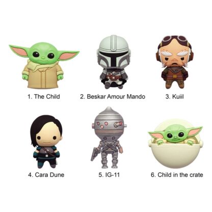 Star Wars: The Mandalorian 3D 3D Magnete Series 1 Display (12)