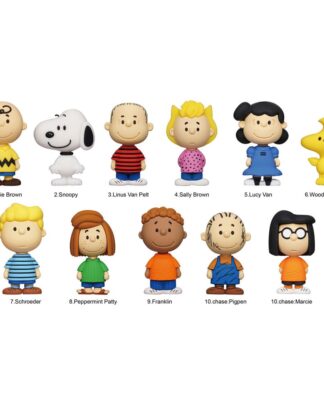 Peanuts 3D PVC-Taschenanhänger Snoopy Series 1 Display (24)