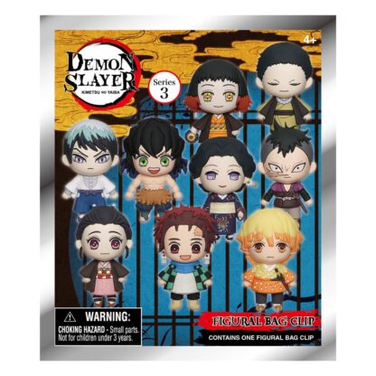 Demon Slayer: Kimetsu no Yaiba 3D PVC-Taschenanhänger Series 3 Display (24) – Bild 2