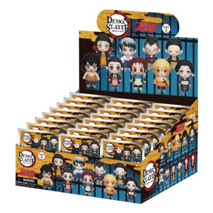 Demon Slayer: Kimetsu no Yaiba 3D PVC-Taschenanhänger Series 3 Display (24) – Bild 3