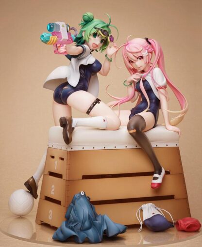 Poyoyon Rock Artwork Collection PVC Statue 1/5.5 Midori Sukumizu 26 cm – Bild 8