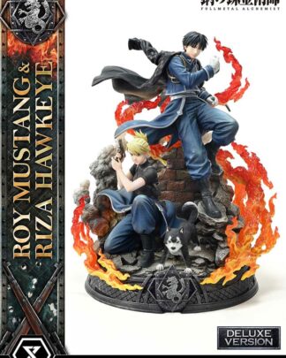 Fullmetal Alchemist Concept Masterline Statue 1/6 Roy Mustang & Riza Hawkeye Deluxe Version 50 cm
