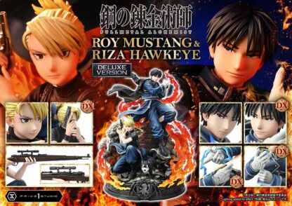 Fullmetal Alchemist Concept Masterline Statue 1/6 Roy Mustang & Riza Hawkeye Deluxe Version 50 cm – Bild 4