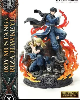 Fullmetal Alchemist Concept Masterline Statue 1/6 Roy Mustang & Riza Hawkeye Deluxe Bonus Version 50 cm