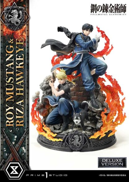 Fullmetal Alchemist Concept Masterline Statue 1/6 Roy Mustang & Riza Hawkeye Deluxe Bonus Version 50 cm – Bild 11