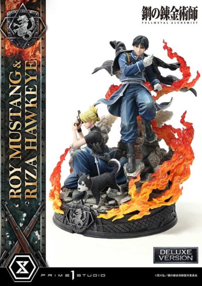 Fullmetal Alchemist Concept Masterline Statue 1/6 Roy Mustang & Riza Hawkeye Deluxe Bonus Version 50 cm – Bild 18