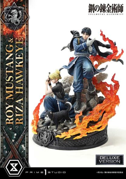 Fullmetal Alchemist Concept Masterline Statue 1/6 Roy Mustang & Riza Hawkeye Deluxe Bonus Version 50 cm – Bild 19