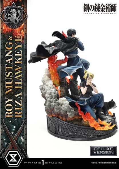Fullmetal Alchemist Concept Masterline Statue 1/6 Roy Mustang & Riza Hawkeye Deluxe Bonus Version 50 cm – Bild 22