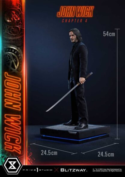 John Wick Chapter 4 Ultimate Premium Masterline Series Statue 1/4 John Wick Deluxe Bonus Version 54 cm – Bild 7