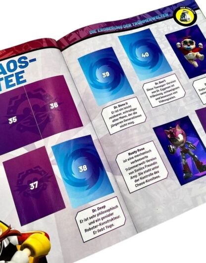 Sonic Prime Sticker Collection Sticker Album *Deutsche Version* – Bild 2