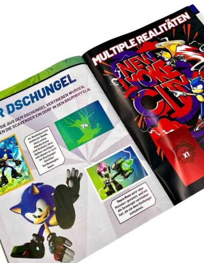 Sonic Prime Sticker Collection Sticker Album *Deutsche Version* – Bild 3