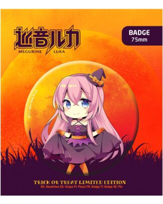 Hatsune Miku Ansteck-Button Halloween Limited Edition Megurine Luka