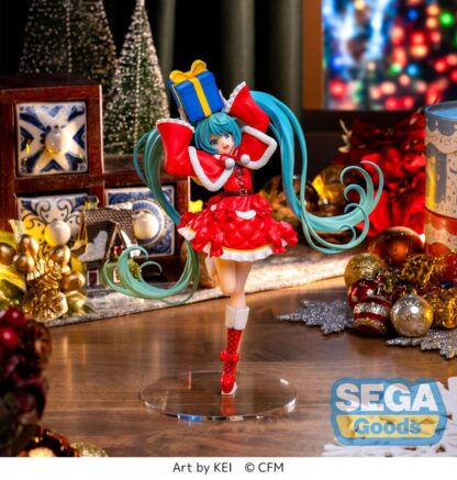 Hatsune Miku Series Luminasta PVC Statue Hatsune Miku Christmas 2024 19 cm – Bild 2