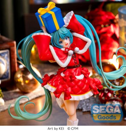 Hatsune Miku Series Luminasta PVC Statue Hatsune Miku Christmas 2024 19 cm – Bild 3