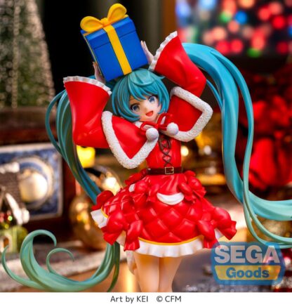 Hatsune Miku Series Luminasta PVC Statue Hatsune Miku Christmas 2024 19 cm – Bild 4