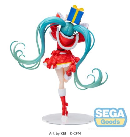 Hatsune Miku Series Luminasta PVC Statue Hatsune Miku Christmas 2024 19 cm – Bild 6