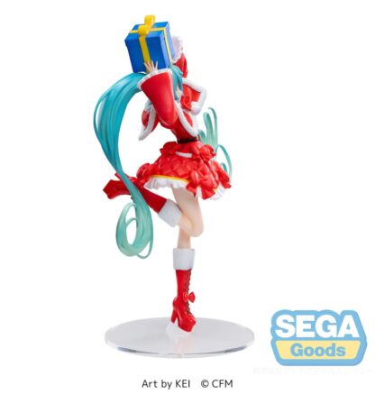 Hatsune Miku Series Luminasta PVC Statue Hatsune Miku Christmas 2024 19 cm – Bild 7