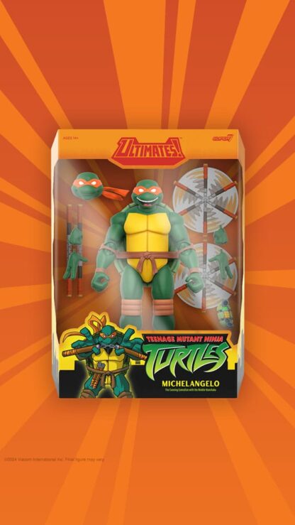 Teenage Mutant Ninja Turtles Ultimates Actionfigur Wave 12 Michelangelo 18 cm – Bild 3