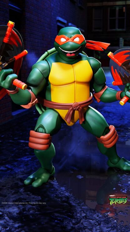 Teenage Mutant Ninja Turtles Ultimates Actionfigur Wave 12 Michelangelo 18 cm – Bild 7