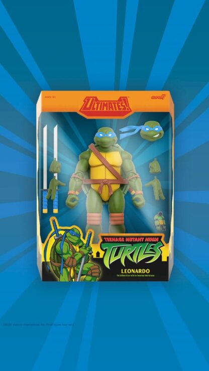 Teenage Mutant Ninja Turtles Ultimates Actionfigur Wave 12 Leonardo 18 cm – Bild 3