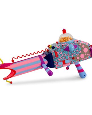 Killer Klowns From Outer Space Prop Replik 1/1 mit Sound und Leuchtfunktion Popcorn Bazooka 61 cm