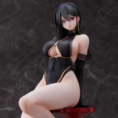 Original Character PVC Statue Hayabusa Illustration Black China Dress-chan 16 cm – Bild 7