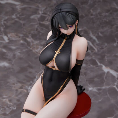 Original Character PVC Statue Hayabusa Illustration Black China Dress-chan 16 cm – Bild 9