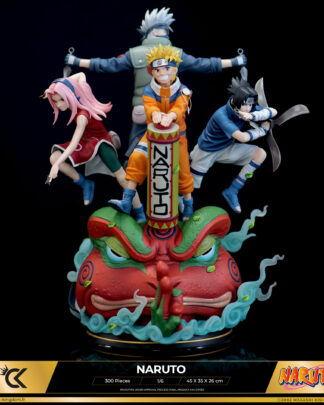 Naruto Resin Statue Team 7 - Cartoon Kingdom Studio 45 cm