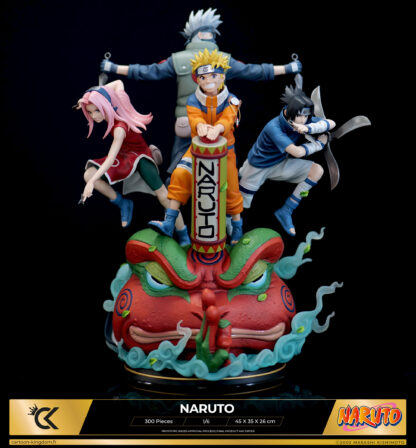 Naruto Resin Statue Team 7 - Cartoon Kingdom Studio 45 cm