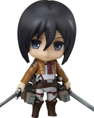 Attack on Titan Nendoroid Actionfigur Mikasa 10 cm - SEALED OVP - Original