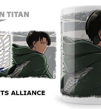 Attack on Titan Tasse Scouts Alliance - SEALED OVP - Original