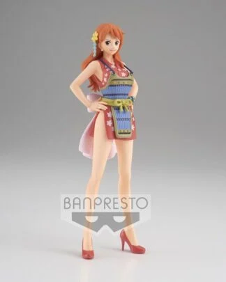 Banpresto One Piece DXF The Grandline Lady Nami Wanokuni Statue 16 cm