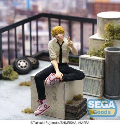 Chainsaw Man PM Perching PVC Statue Denji 14 cm - SEALED OVP- Original – Bild 6