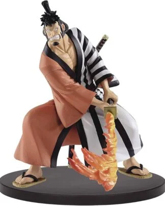 One Piece Kin'emon Battle Record Posing Series Statue 16cm