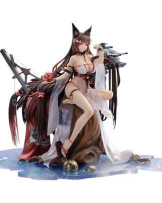 Azur Lane PVC Statue 1/7 Amagi Wending Waters Serene Lotus Ver. Acrylic Special Edition w/Display 25 cm