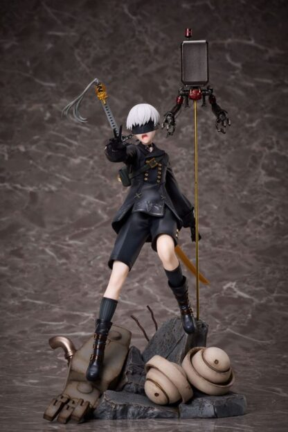 NieR:Automata 1/7 Statue PVC 9S Deluxe Version 23 cm – Bild 2