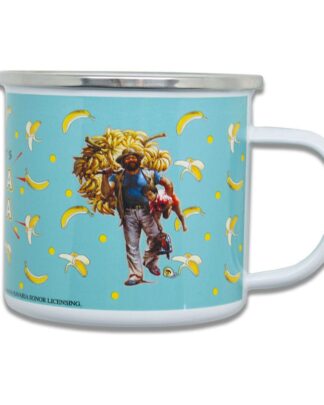 Bud Spencer Emaille Tasse Banana Joe