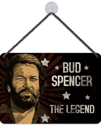 Bud Spencer Blechschild The Legend 16,5 x 11,5 cm