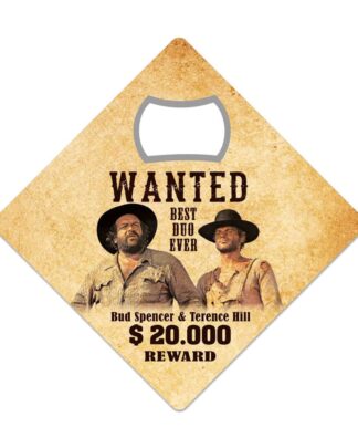 Bud Spencer & Terence Hill Flaschenöffner Magnet Wanted