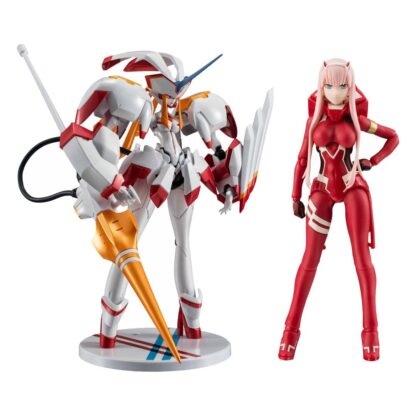 Darling in the Franxx S.H. Figuarts x The Robot Spirits Actionfigur Zero Two & Strelizia 5th Anniversary Set 16 cm