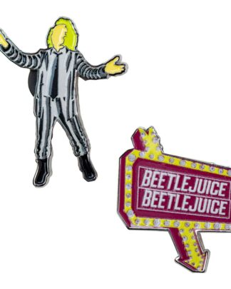 Beetlejuice Ansteck-Pins 2er-Pack Beetlejuice