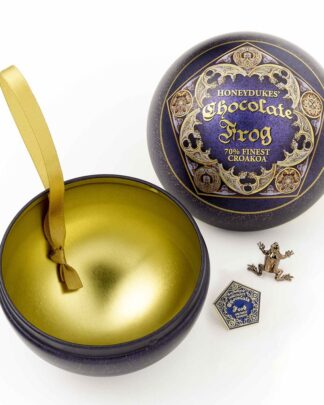 Harry Potter Christbaumschmuck mit Ansteck-Pin Chocolate Frog